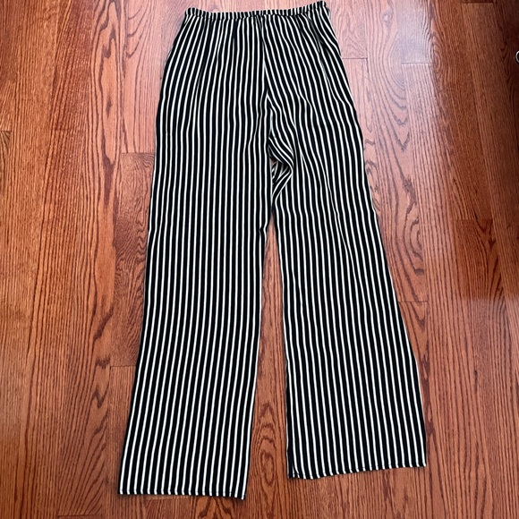 Dissh RORY STRIPE DRAWSTRING US Size 8 Black and Tan - Picture 6 of 8